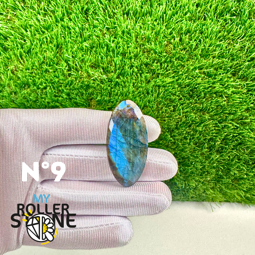 Pendentifs Labradorite blue fire Facettée 5A