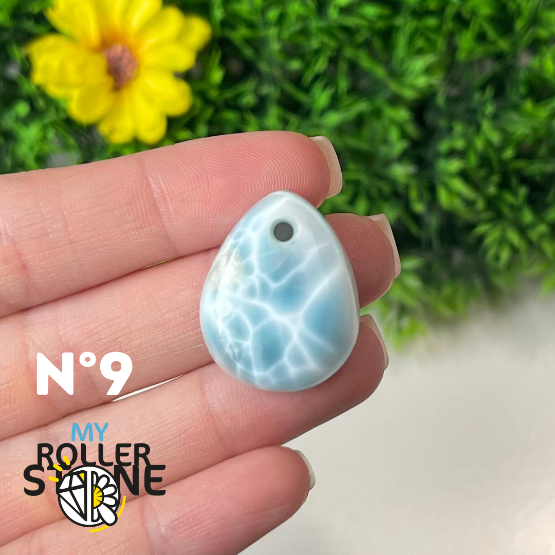 Pendentif Larimar 5A percé