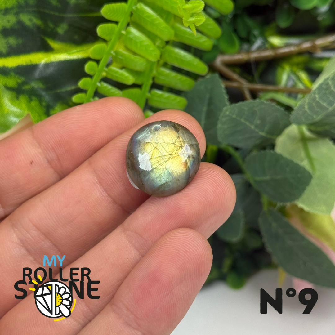 Pendentif Percé Labradorite Multi Fire 5A