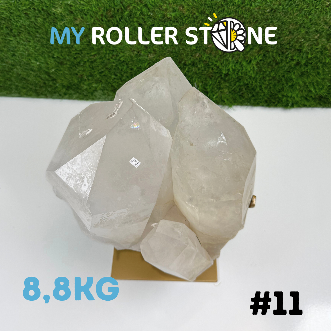 Cristal de roche sur Support #11