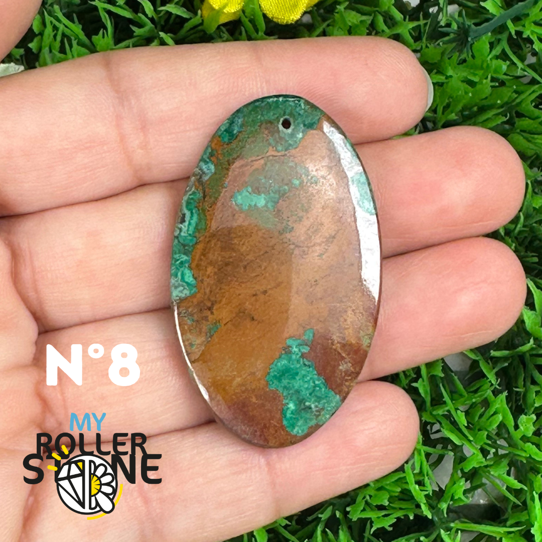 Pendentif Percé Chrysocolle