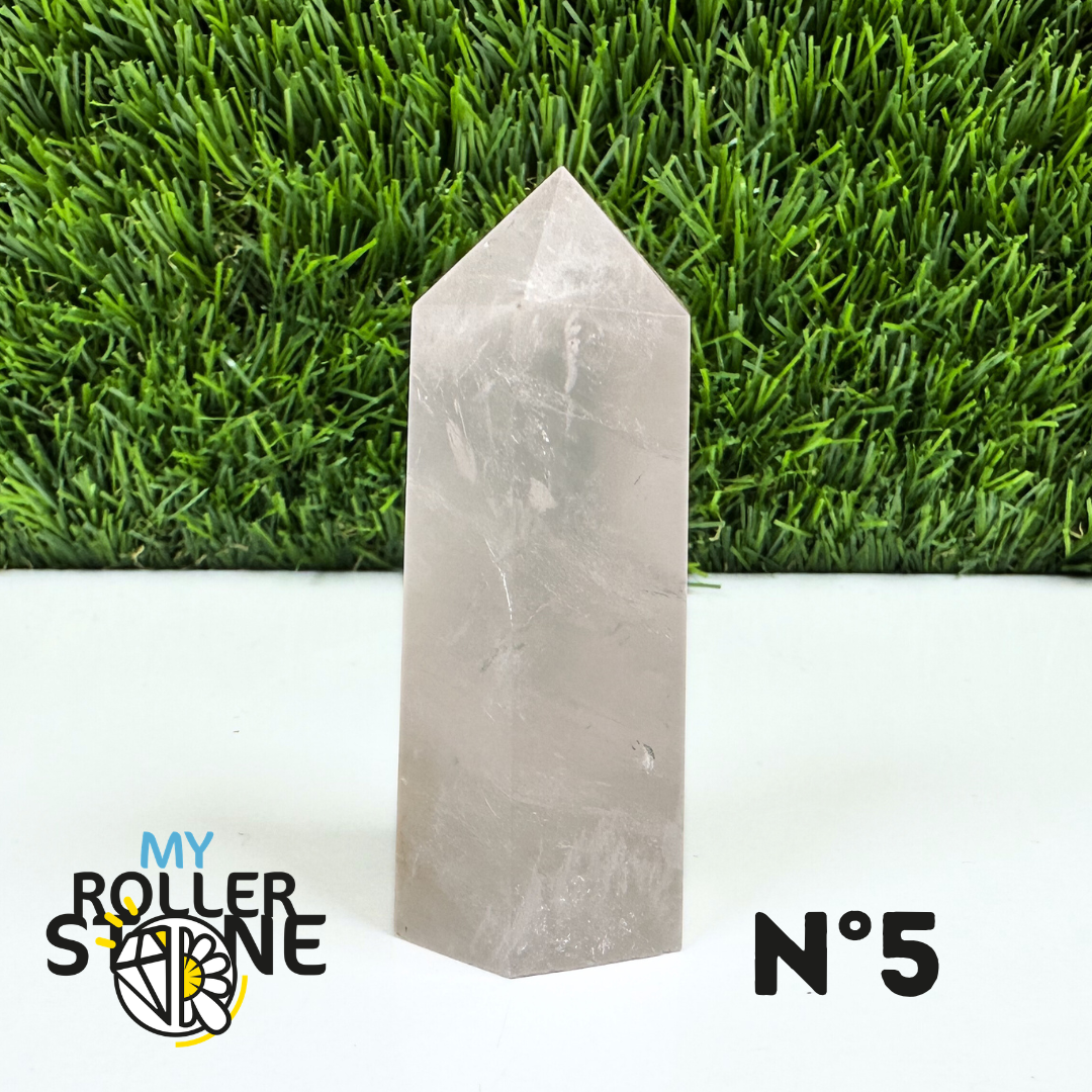 Pointes Pierre Quartz Rose