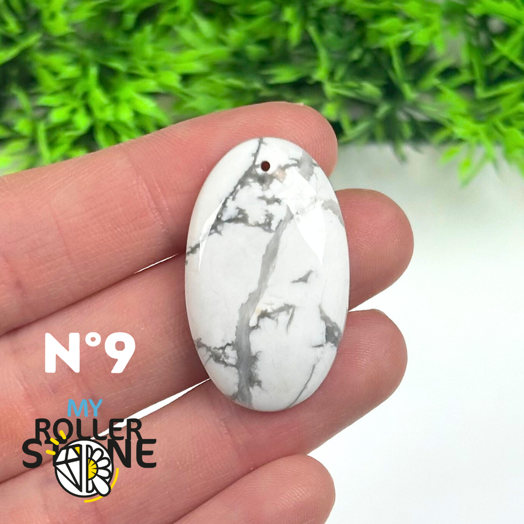 Pendentif Howlite 5A