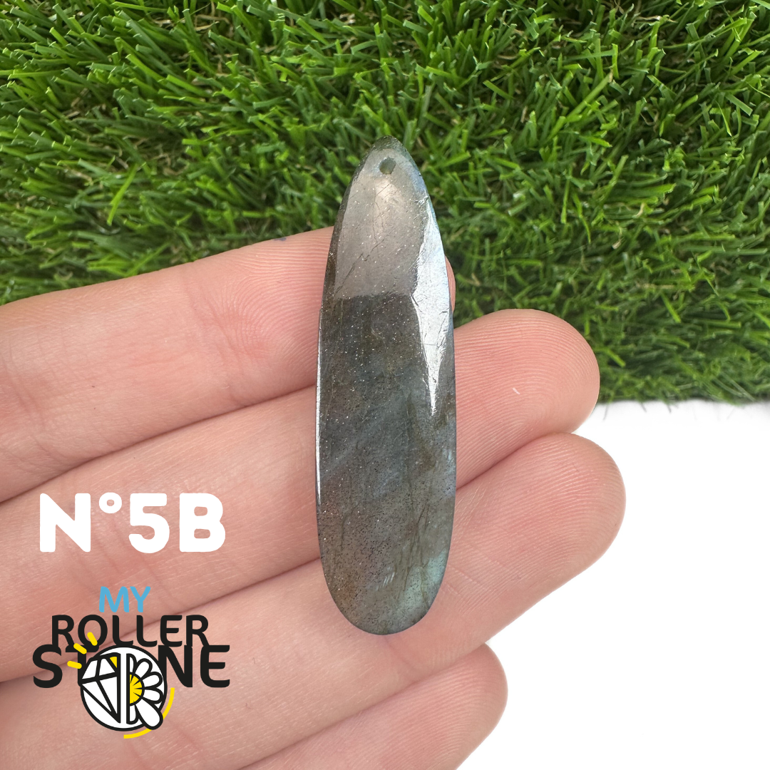 Pendentif Percé Labradorite Goutte