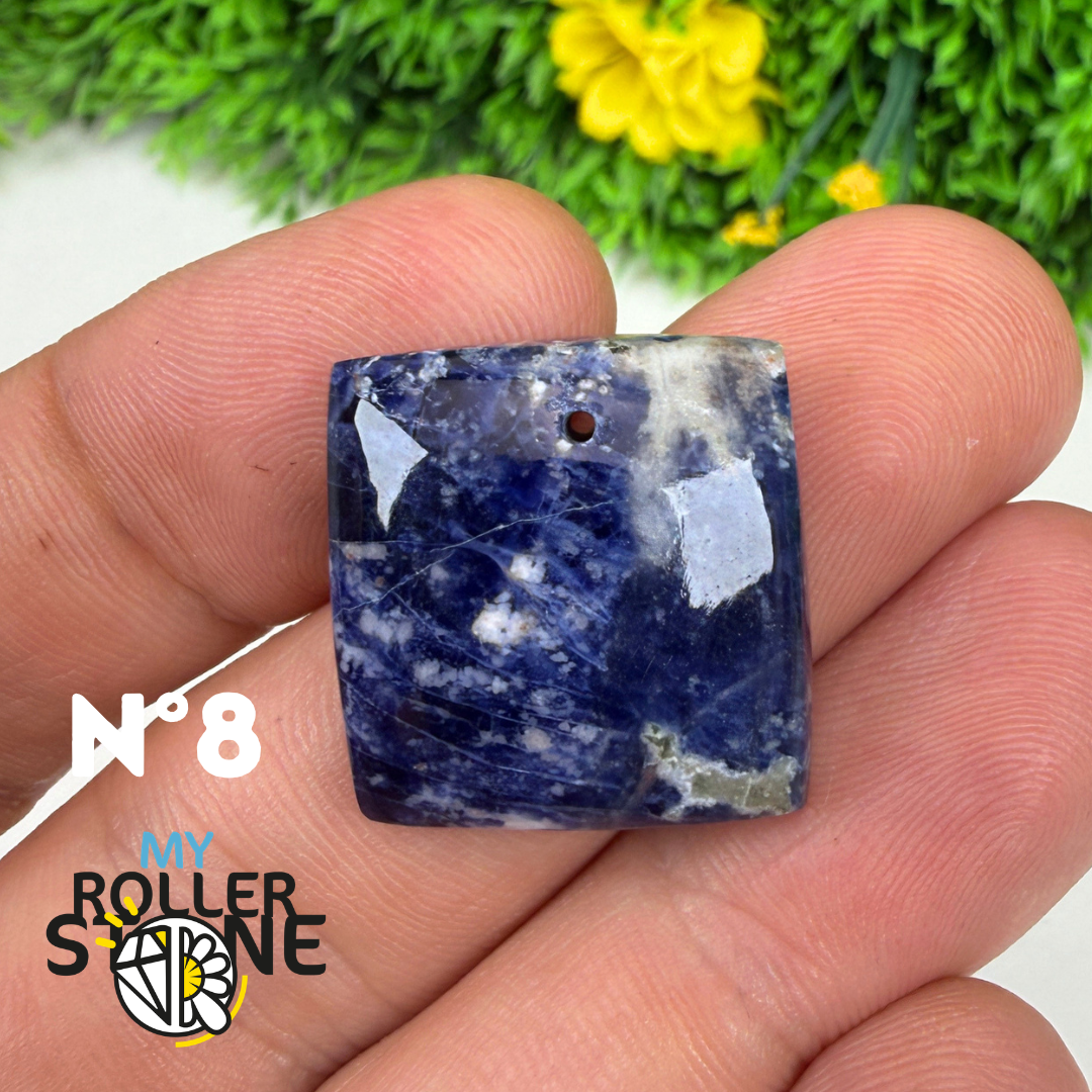 Pendentifs Percés Sodalite 5A