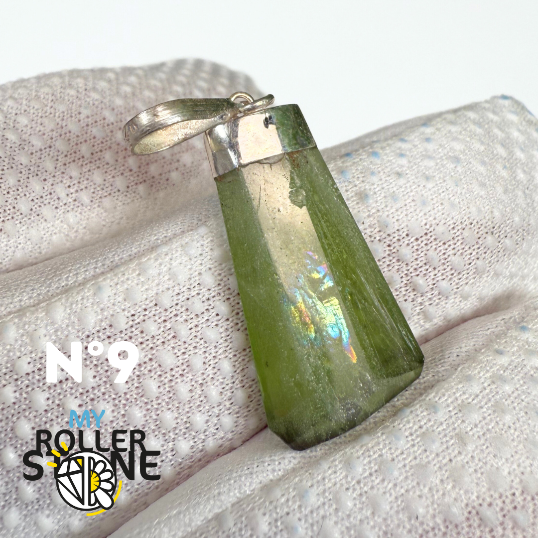 Pendentif Péridot et Argent