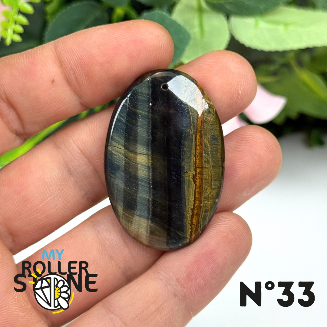 Pendentif Oeil de Faucon Percé 5A
