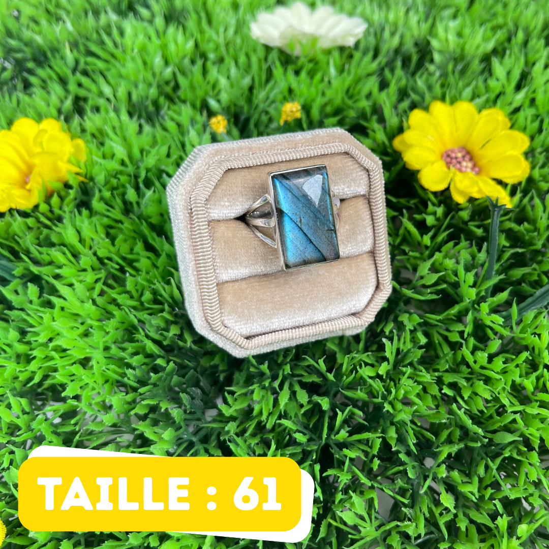 Bague Labradorite Bluefire #309