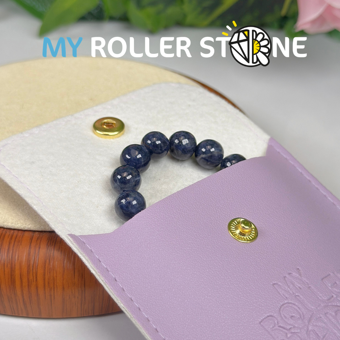 Bracelet perle Saphir Bleu 5A
