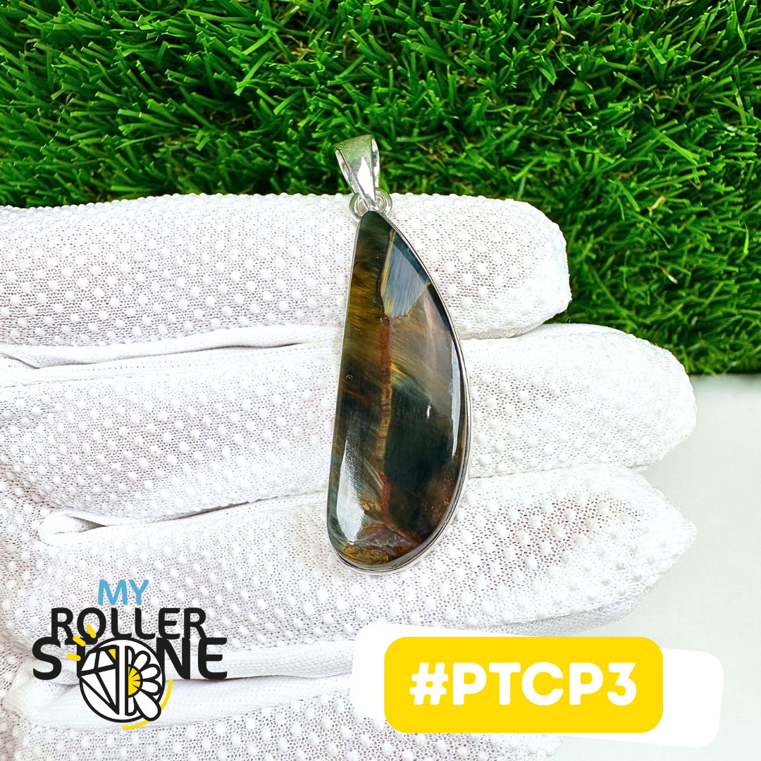 Pendentif Pietersite Argent 925 #PTCP3