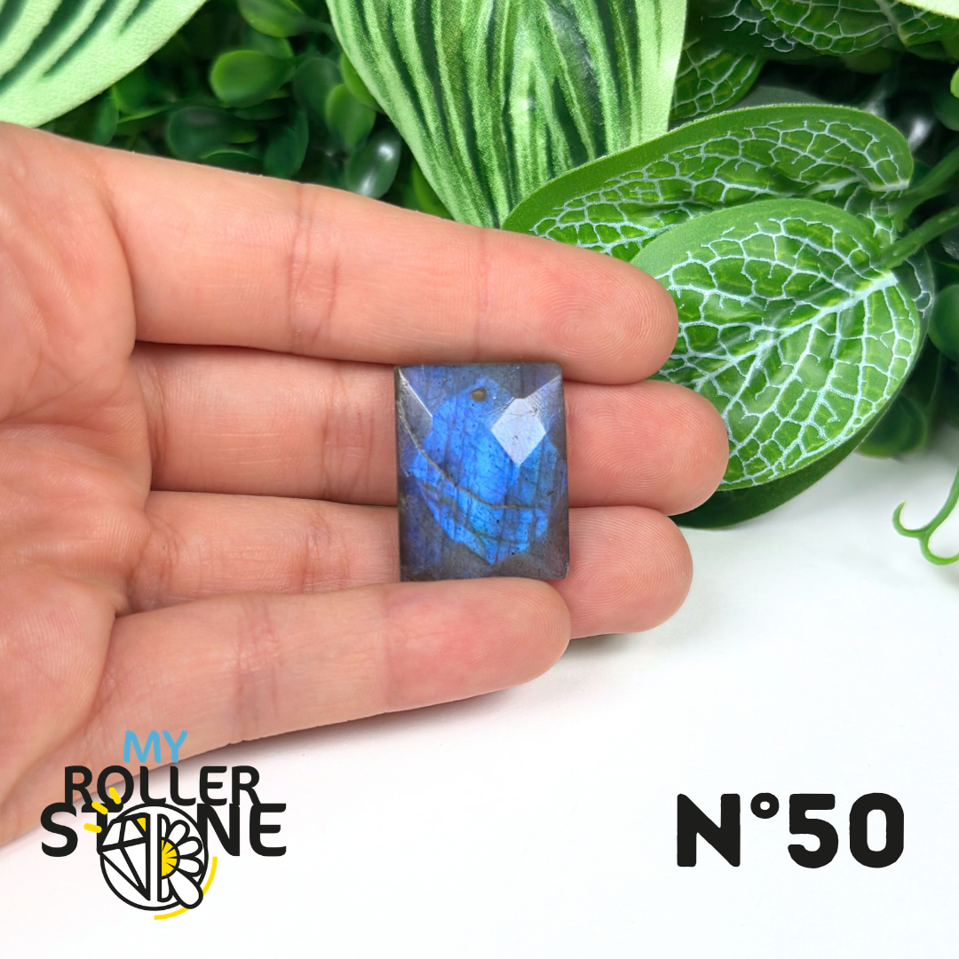Pendentifs Labradorite Blue Fire Facettée 5A