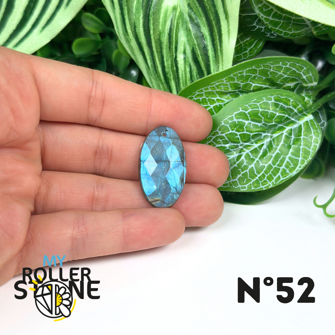 Pendentifs Labradorite Blue Fire Facettée 5A