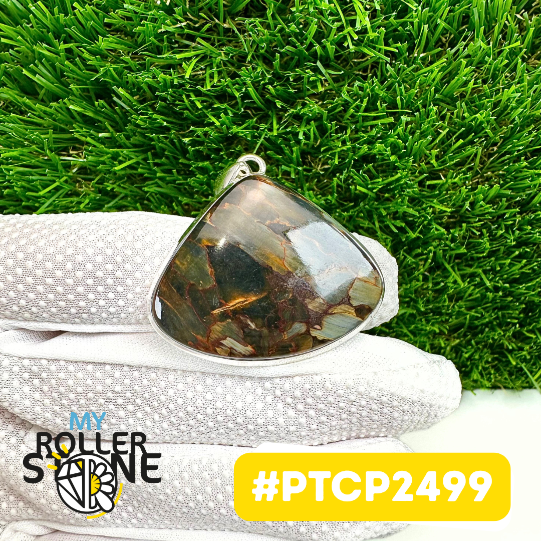 Pendentif Pietersite Argent 925 #PTCP2499