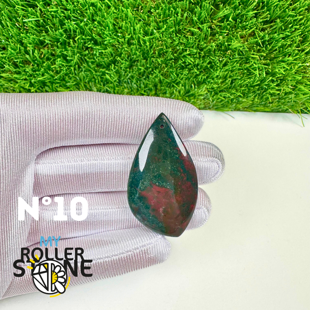 Pendentif Percé Héliotrope