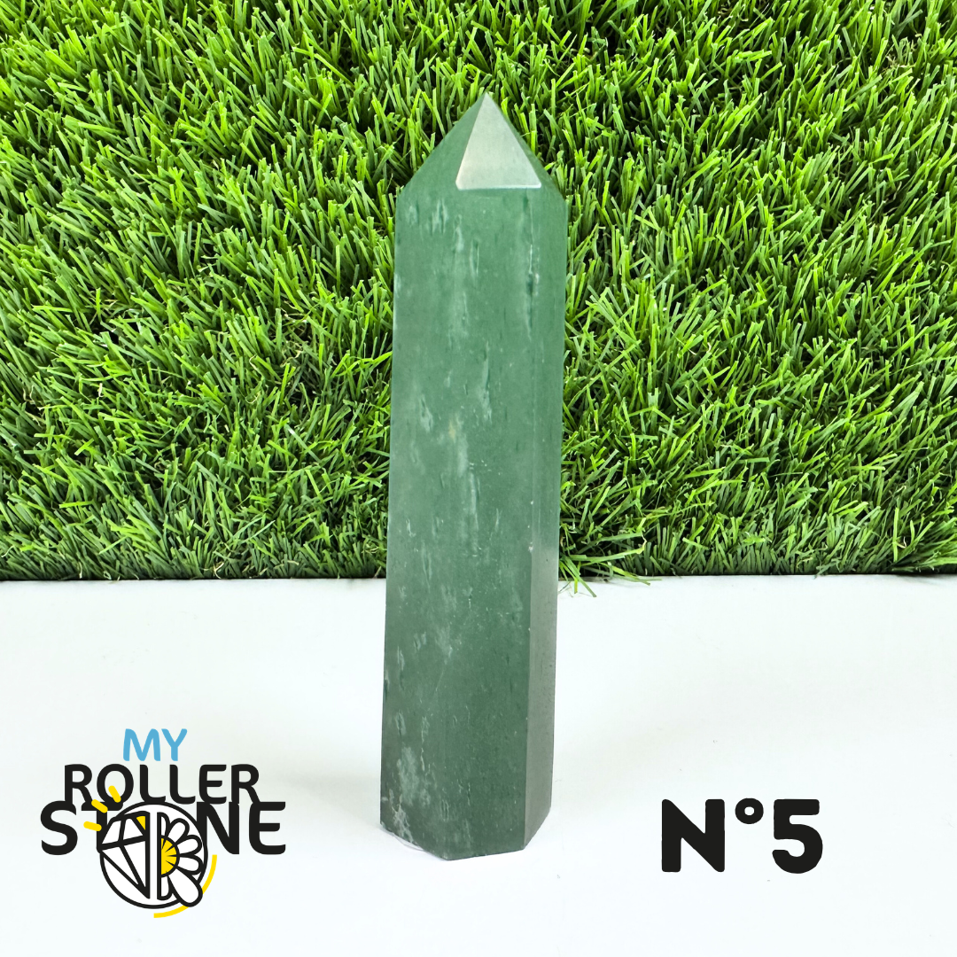 Pointes Pierre Aventurine Verte