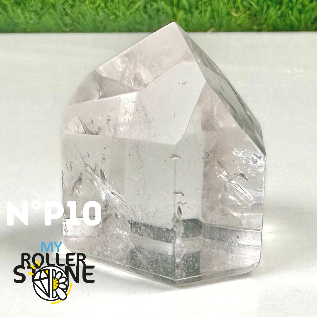 Pointe en Cristal de Roche Petite Taille