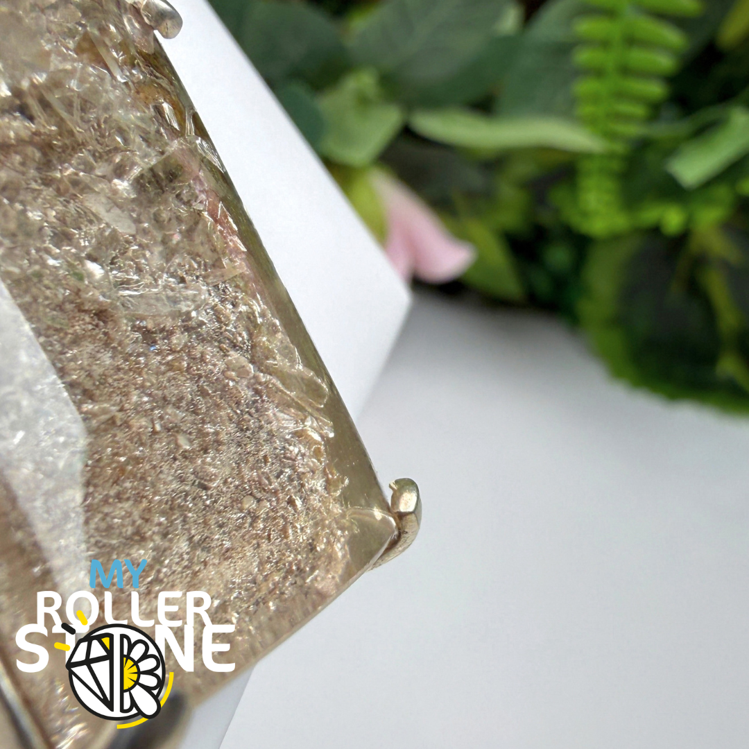 Pendentif Lodolite Du Brésil et Argent 925 #3
