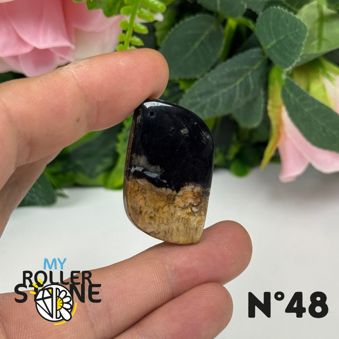 Pendentif Agate Racine de Palmier