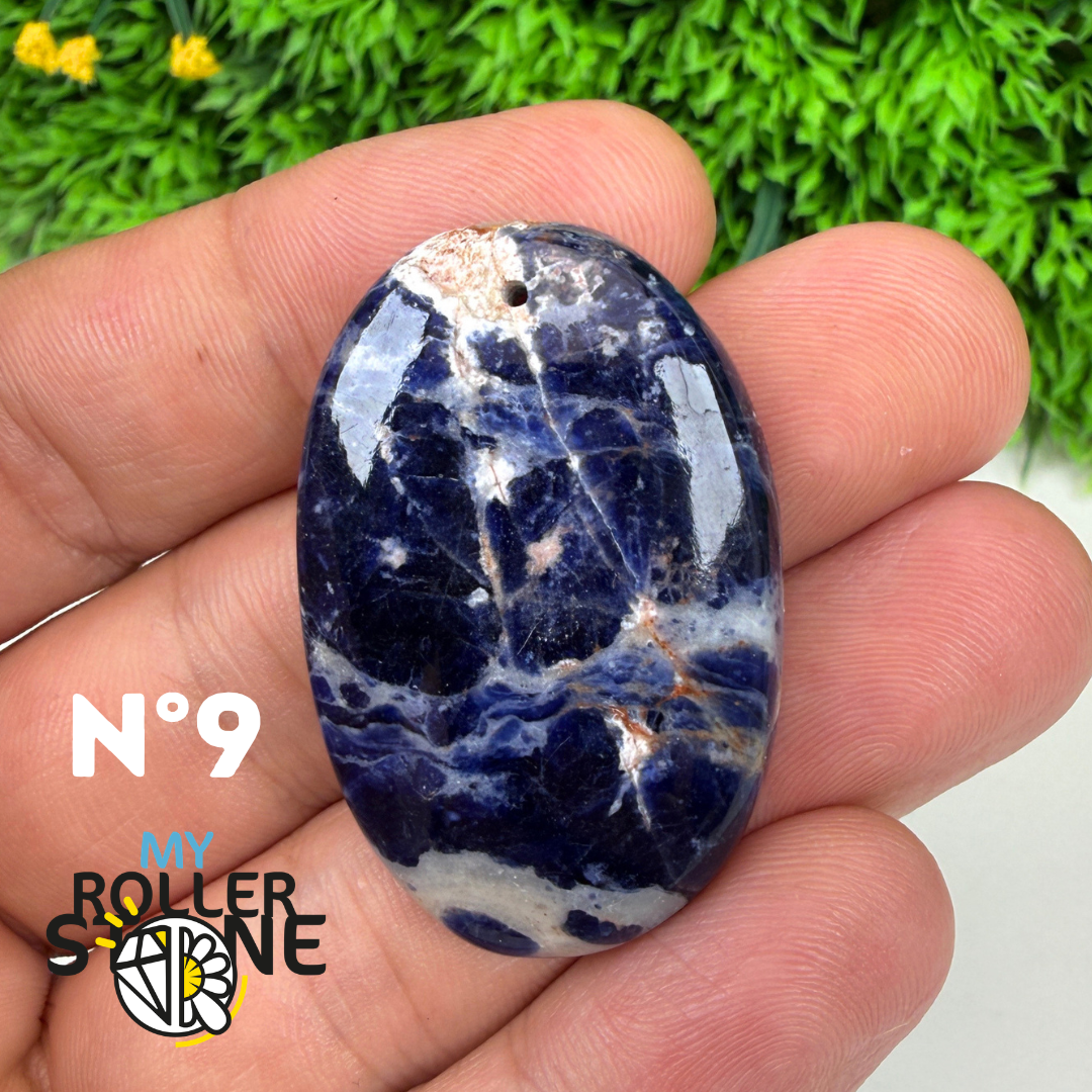 Pendentifs Percés Sodalite 5A