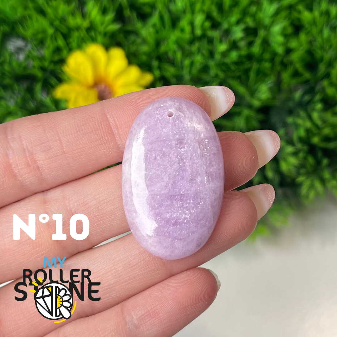 Pendentif Kunzite 5A percé