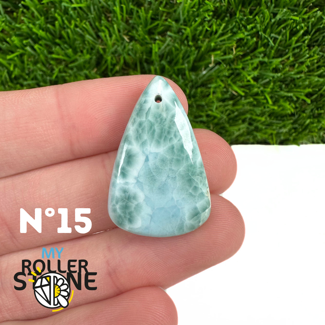 Pendentif Larimar 5A percé