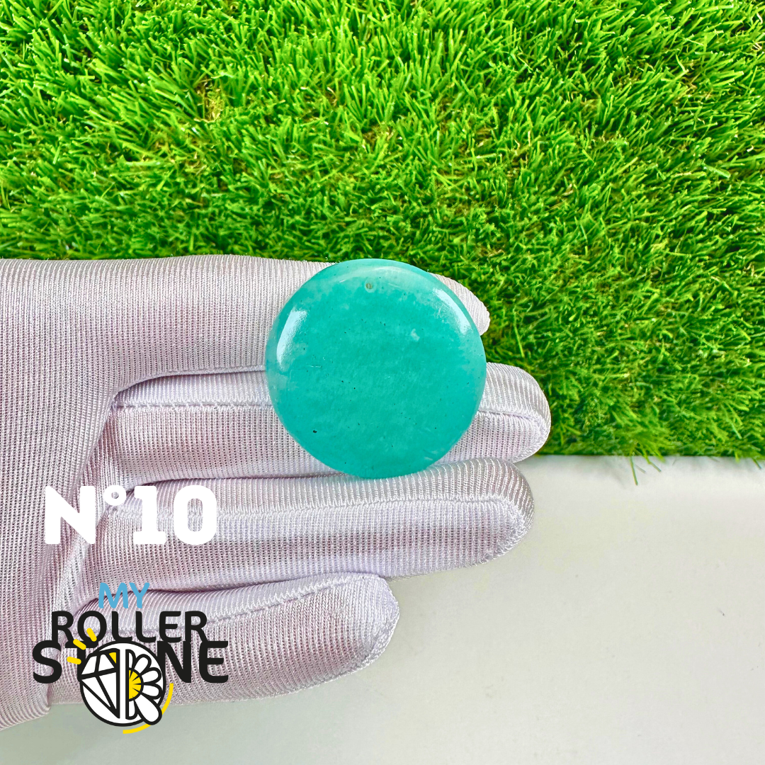 Pendentif Amazonite bleue