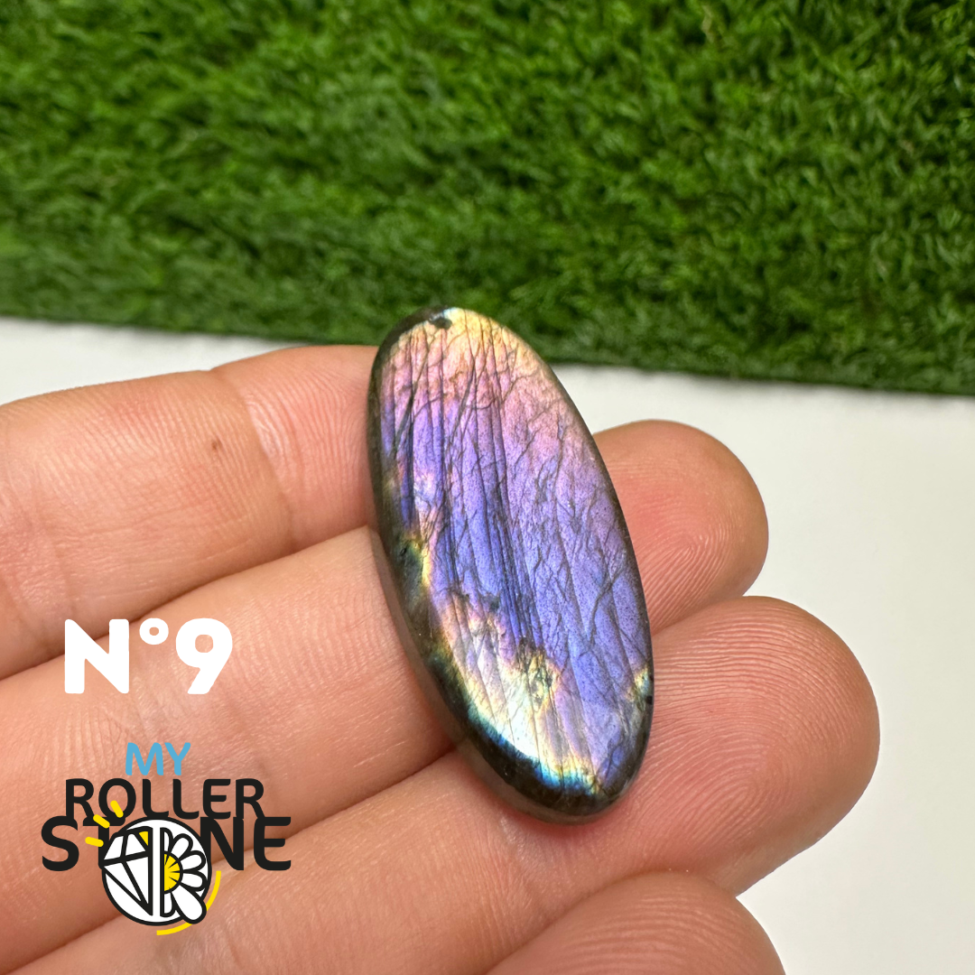 Pendentifs Labradorite Violette forme Libre 5A