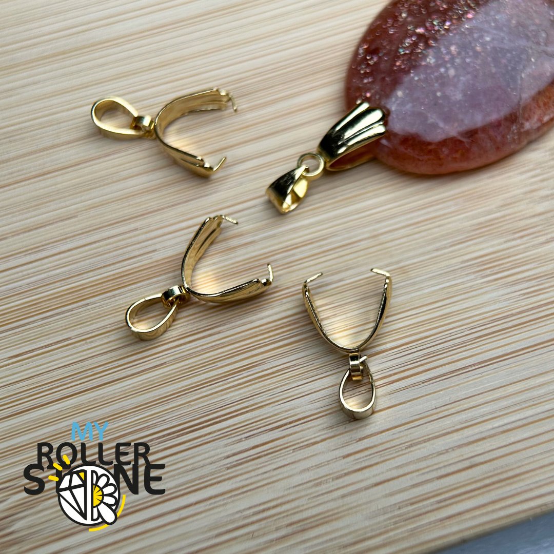 Bélière acier inoxydable pendentif