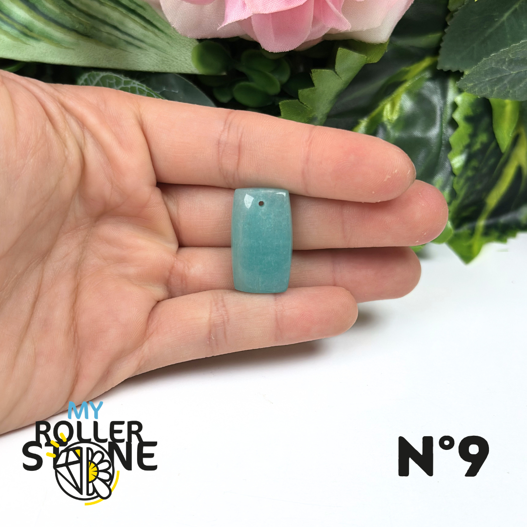 Pendentif Amazonite Brésil 5A