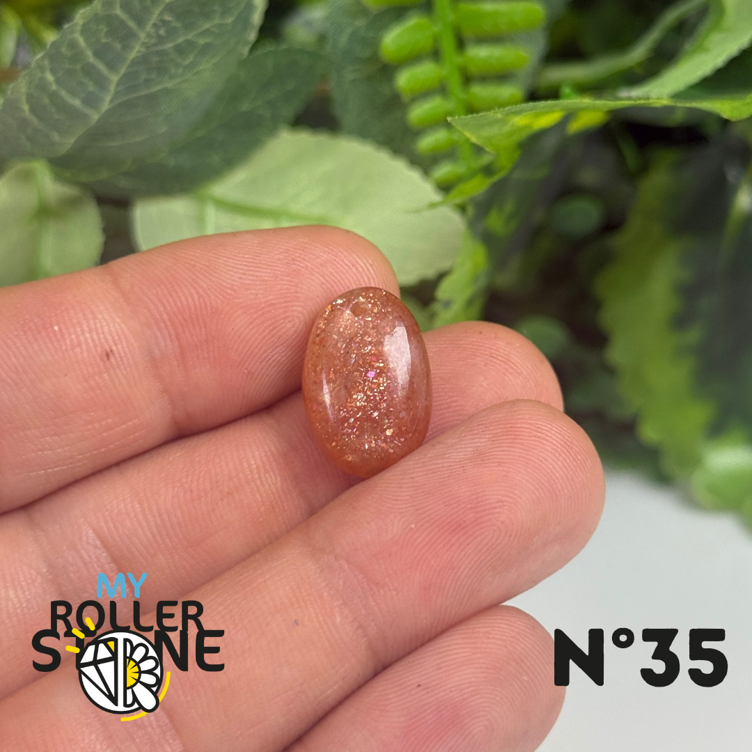 Petit Pendentifs Pierre de Soleil Forme Libre 5A