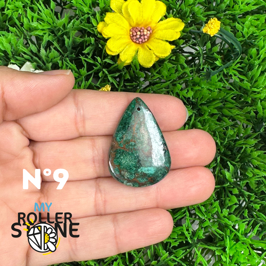 Pendentif Percé Chrysocolle