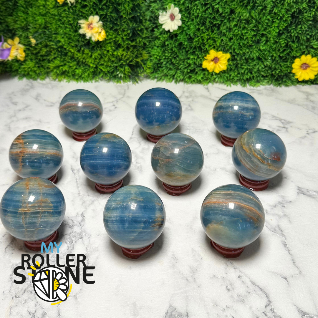 Sphère Onyx Bleu