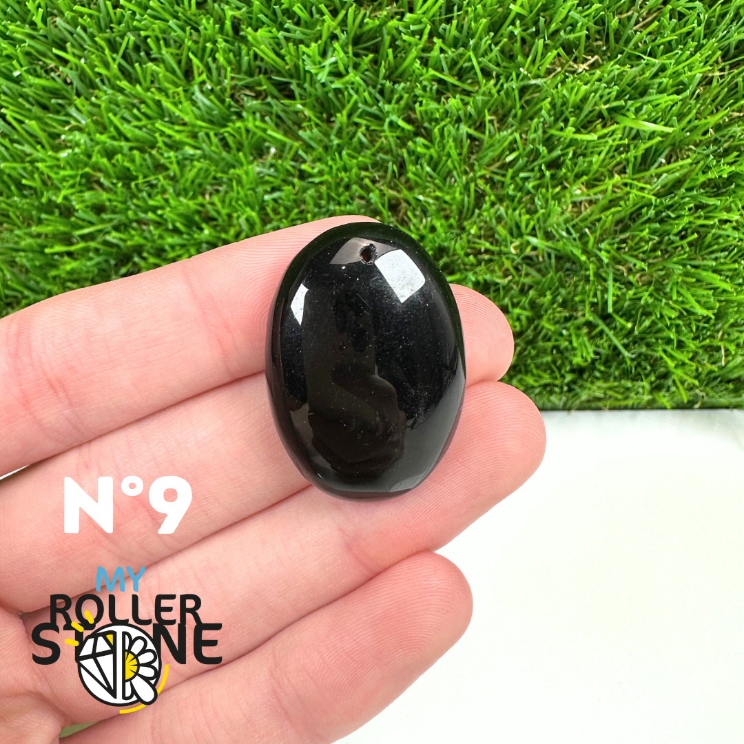 Pendentif Percé Tourmaline Noire