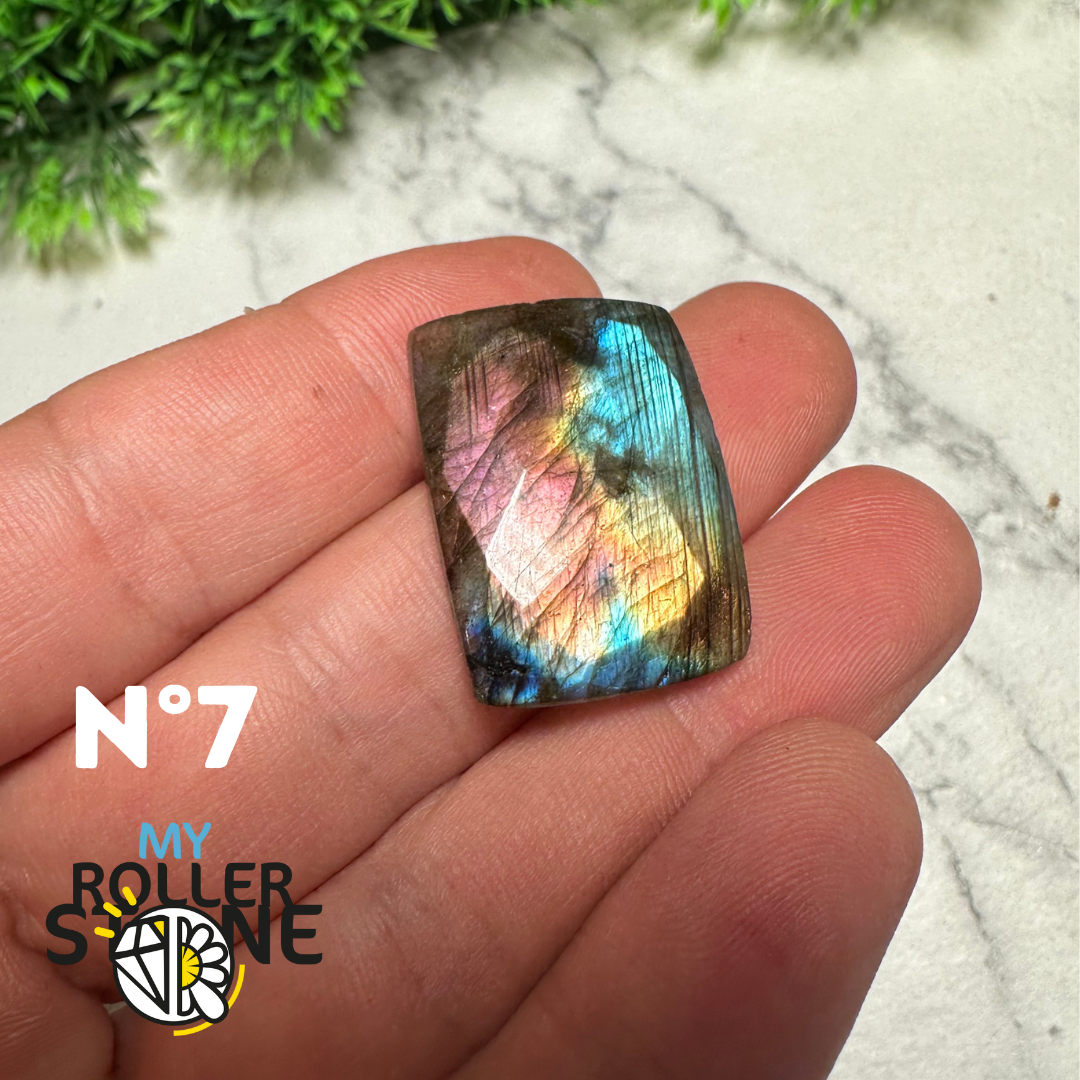 Pendentifs Labradorite forme Libre Facettée