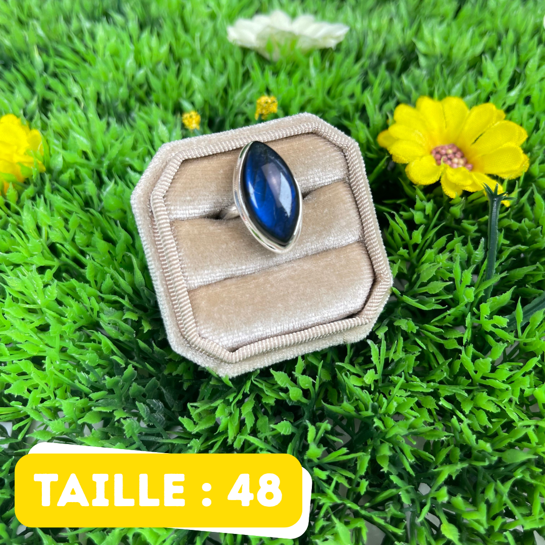Bague Labradorite Bluefire #310