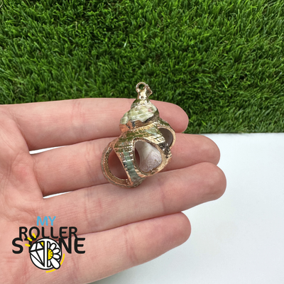 Pendentif Coquillage Trochus Galvanisé