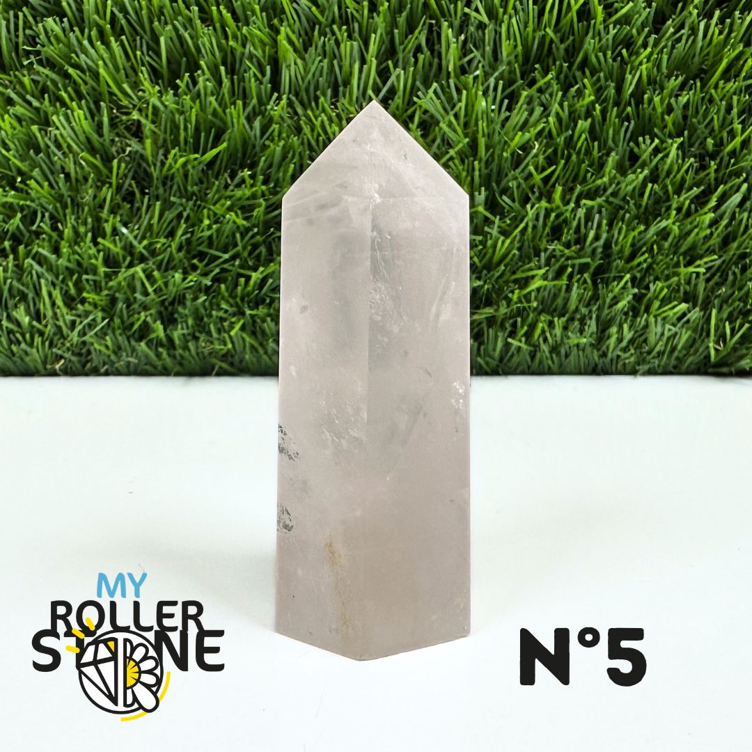 Pointes Pierre Quartz Rose
