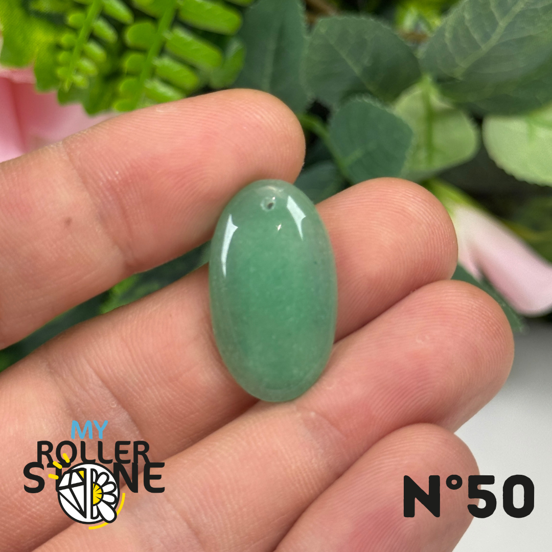 Pendentif Aventurine Percé 5A