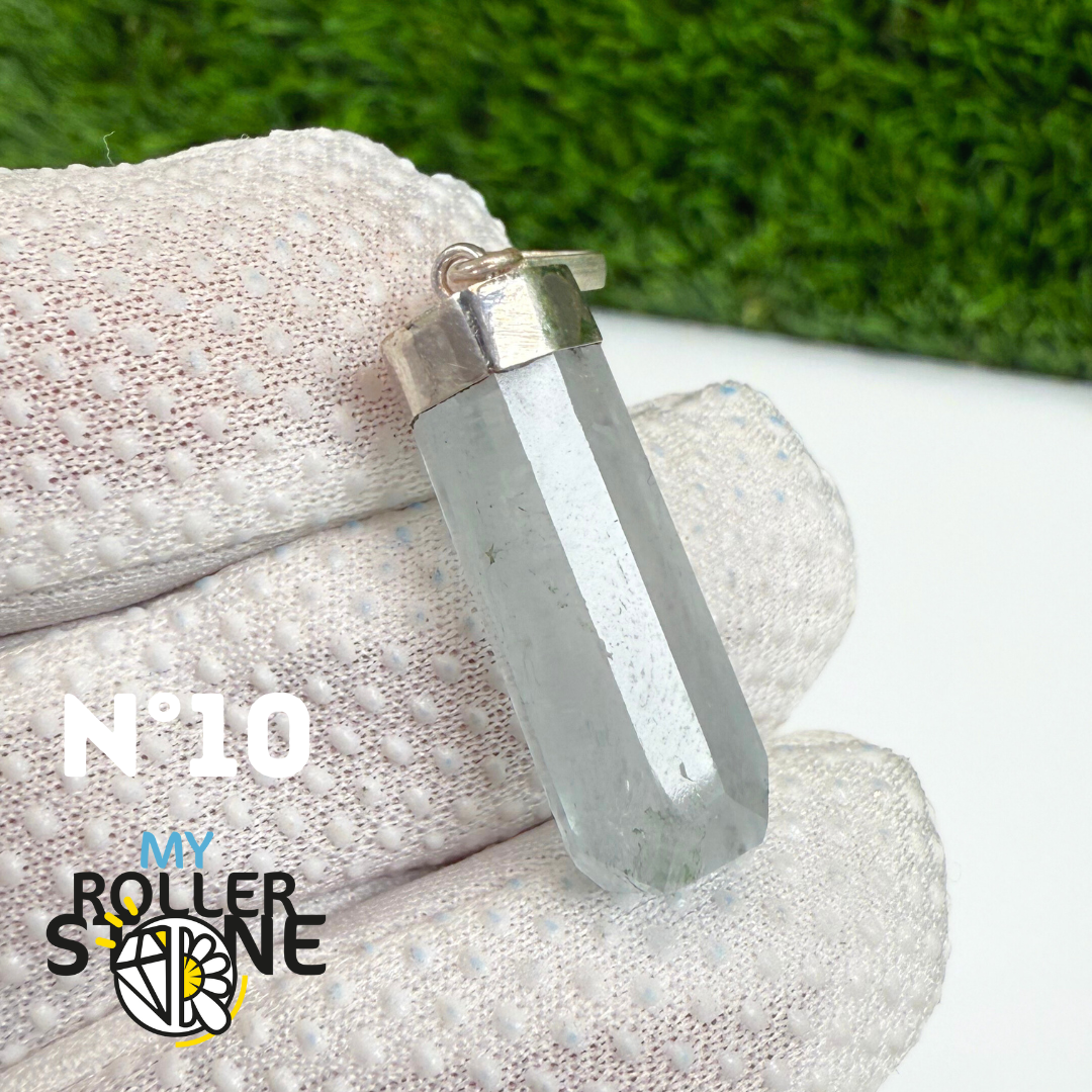 Pendentif Aigue-Marine et Argent