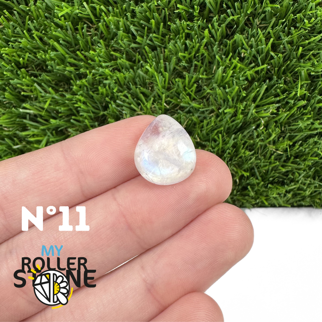 Petit Pendentifs Pierre de lune Forme Libre 5A