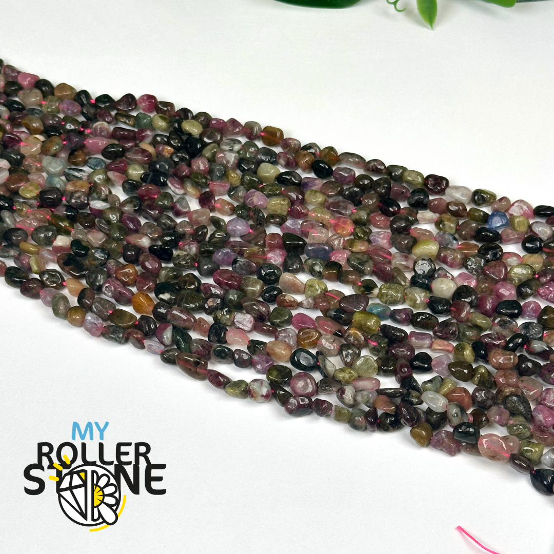 Perle Baroque Tourmaline Multicolore 5A