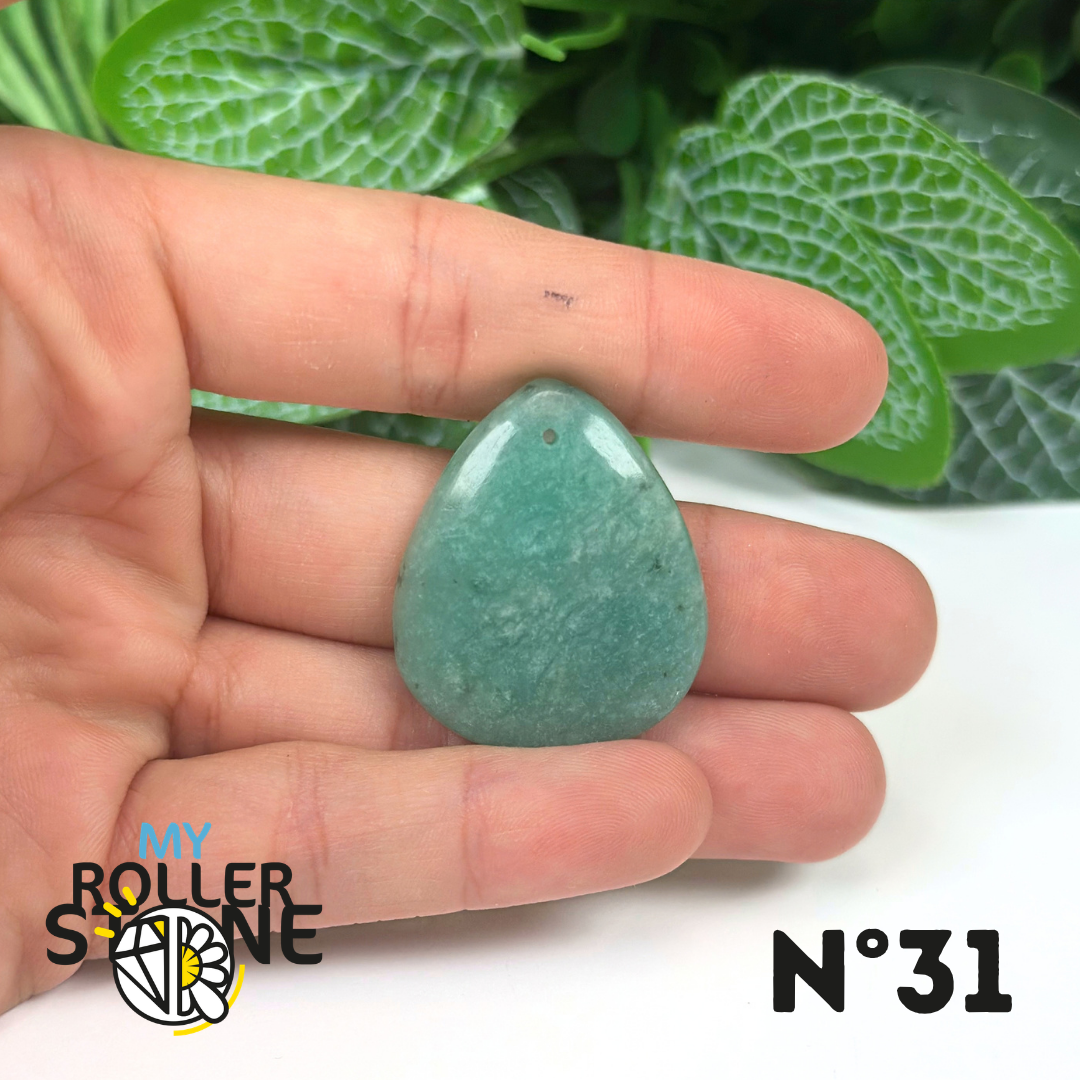 Pendentif Amazonite Brésil 5A