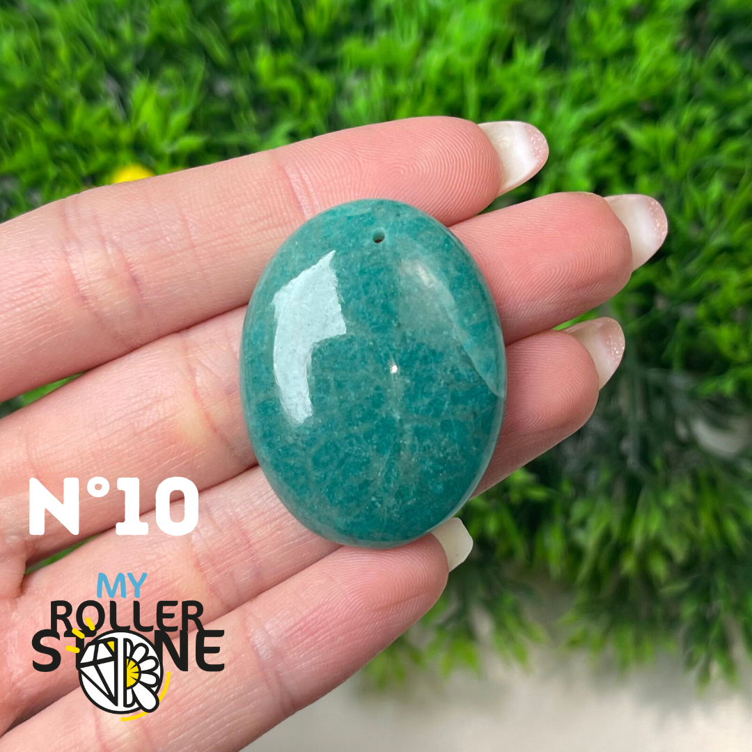 Pendentif Amazonite Brésil 5A