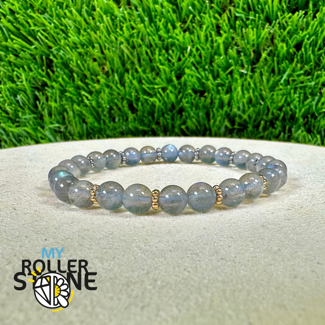 Perles d’espacement Fleur en Acier Inoxydable Plaqué Or