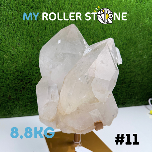 Cristal de roche sur Support #11