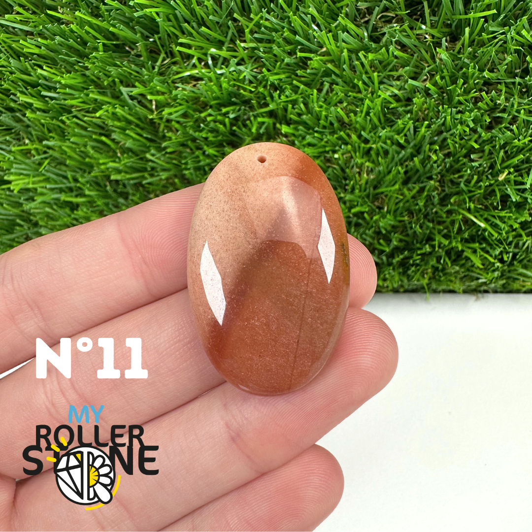 Pendentif Percé Amazonite Pêche