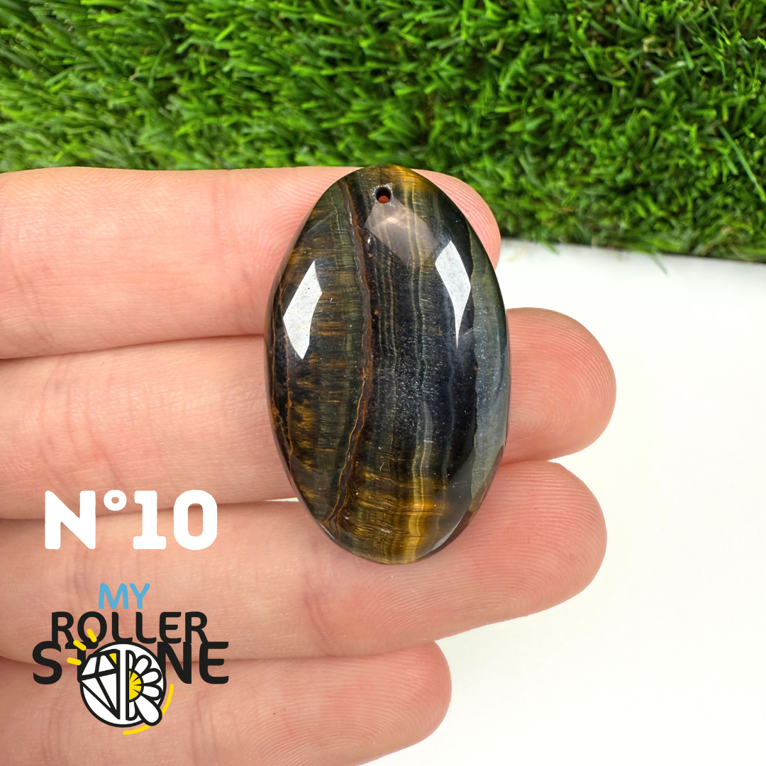 Pendentif Oeil de Faucon Percé 5A