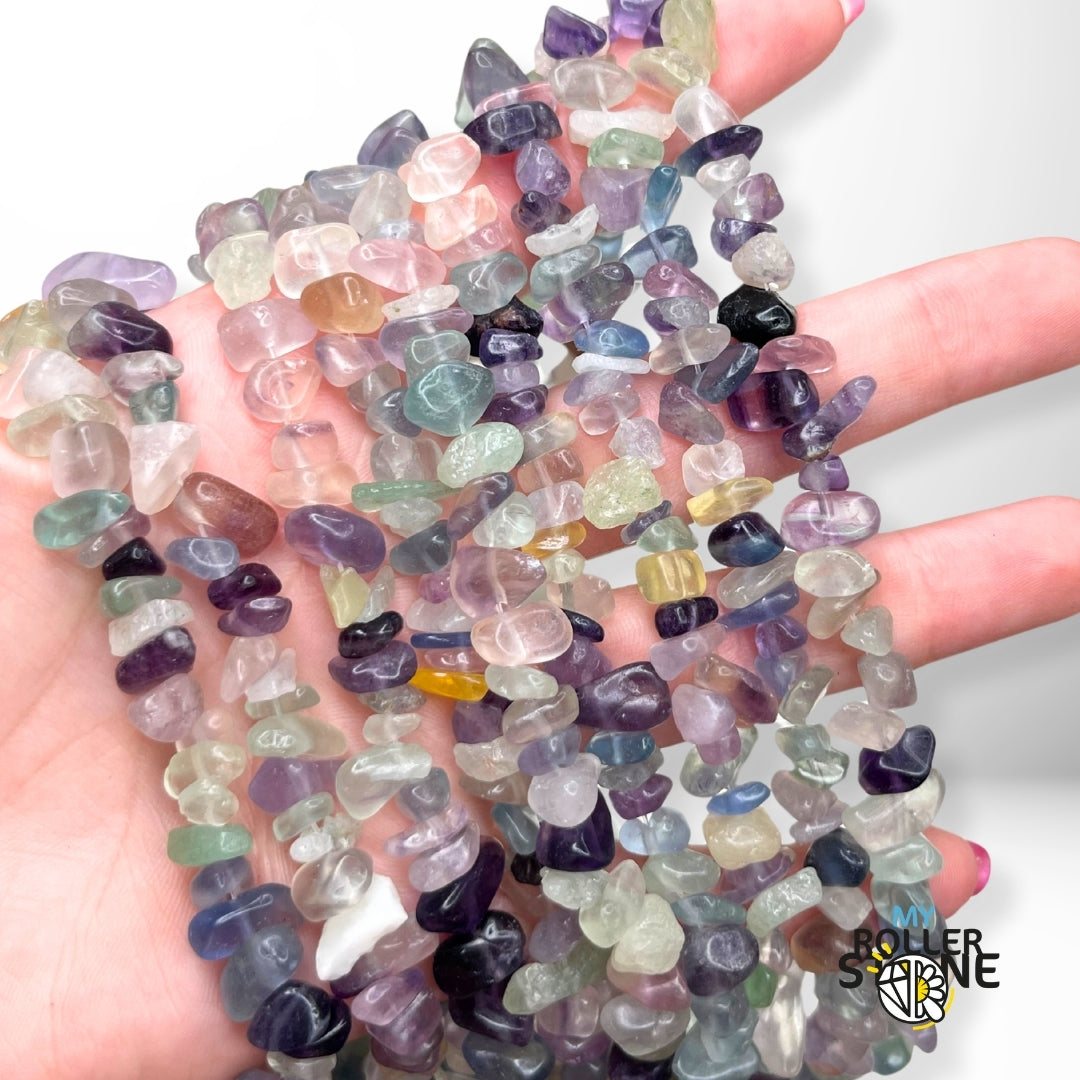 Perle Chips Fluorite Arc-en-Ciel (40 CM)