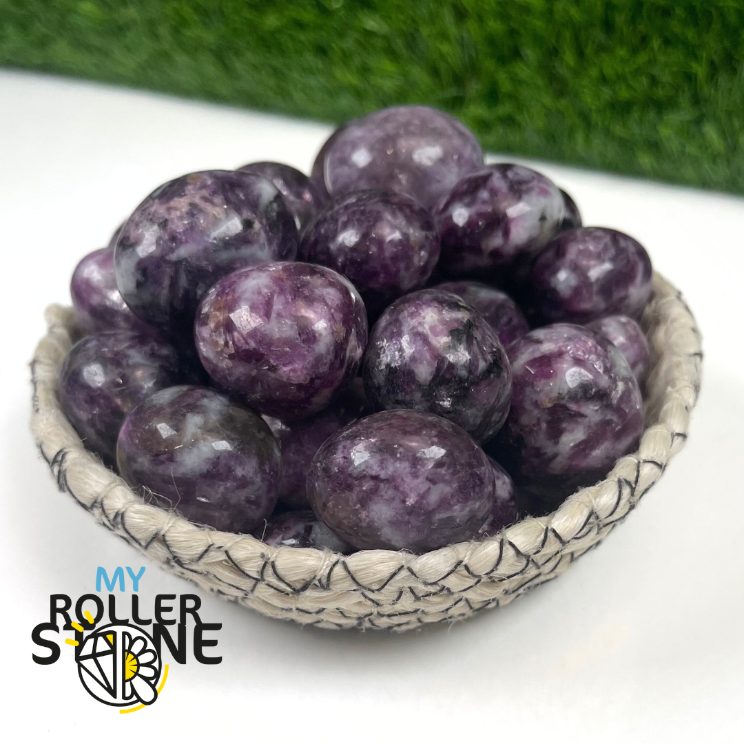 Pierres roulées en Lépidolite AA