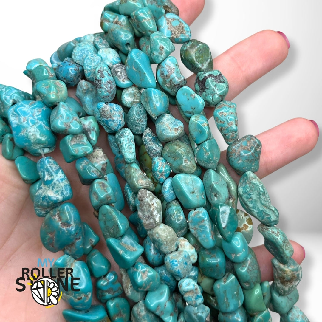 Perle Turquoise Nuggets